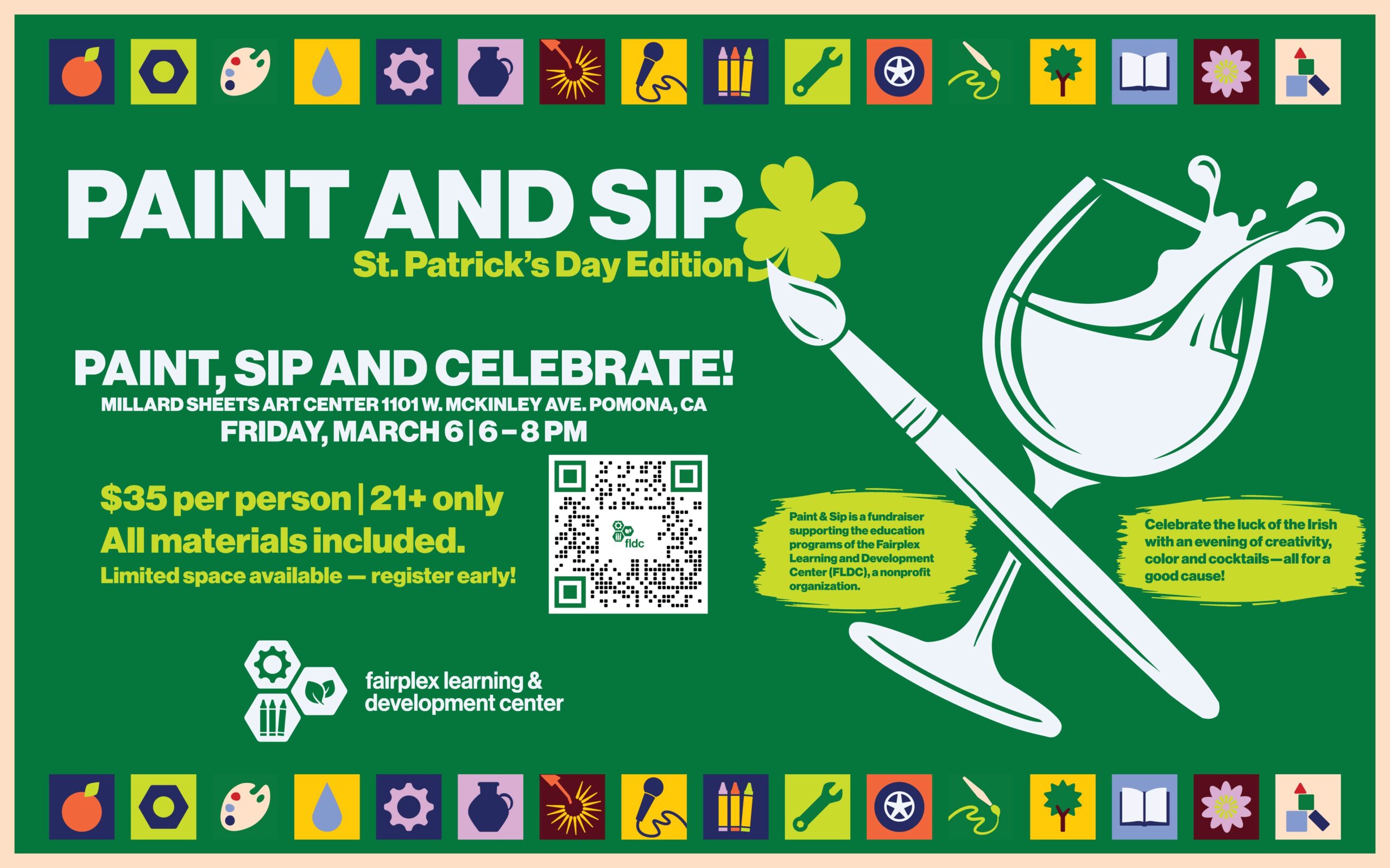 Paint & Sip: St. Patrick’s Day Edition