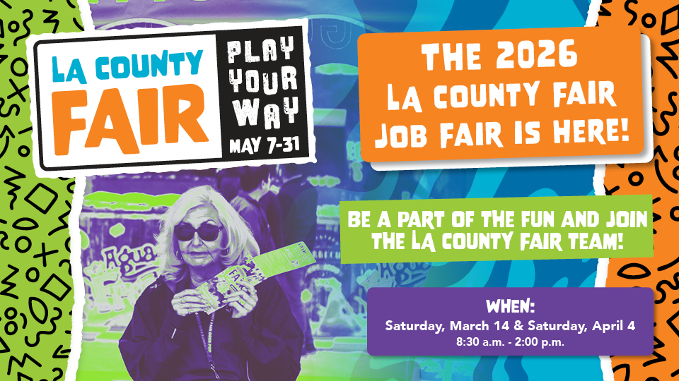 LA County Fair 2026 Job Fair